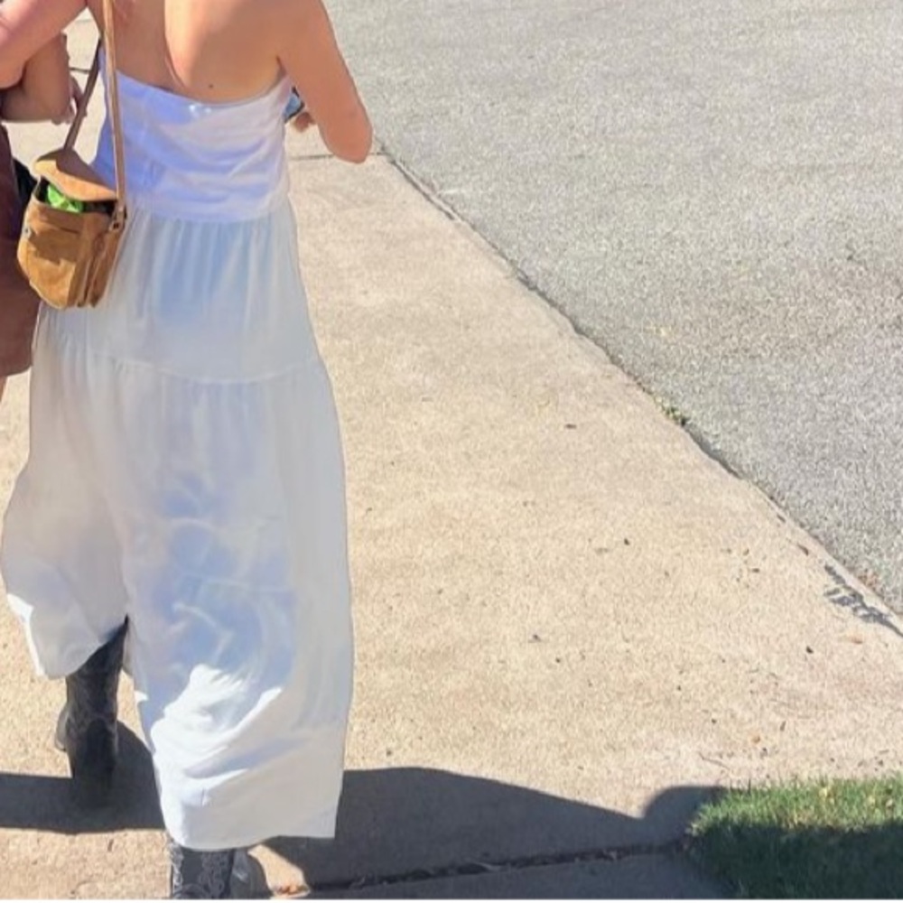 White Maxi Skirt